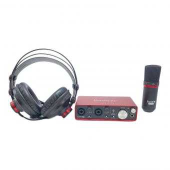 Focusrite (フォーカスライト) オーディオ周辺機器 Scarlett 2i2 studio