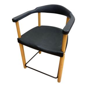 CASSINA (カッシーナ) レオナルドチェア ブラック×ナチュラル