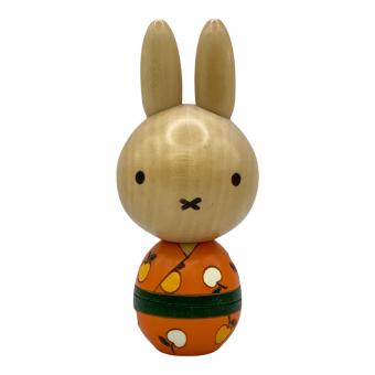 miffy (ミッフィ) 卵三郎こけし オレンジ