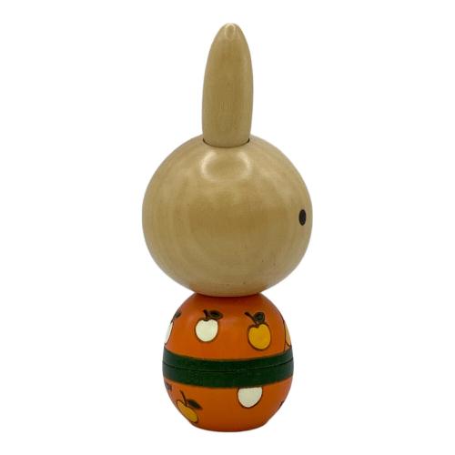 miffy (ミッフィ) 卵三郎こけし オレンジ