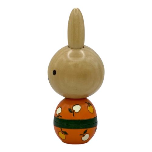 miffy (ミッフィ) 卵三郎こけし オレンジ