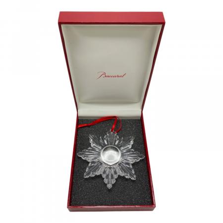 Baccarat (バカラ) オーナメント ノエル 2014 雪の結晶｜トレファクONLINE