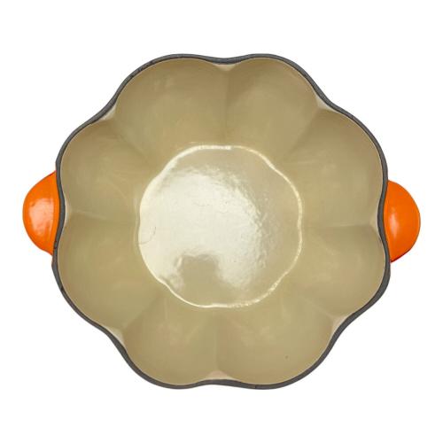 LE CREUSET (ルクルーゼ) パンプキンキャセロール 両手鍋 SIZE 25cm