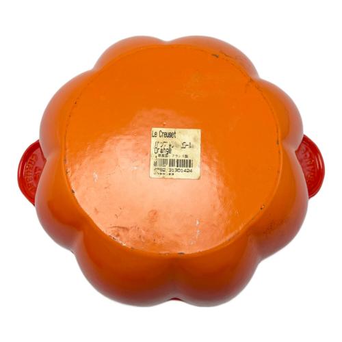 LE CREUSET (ルクルーゼ) パンプキンキャセロール 両手鍋 SIZE 25cm