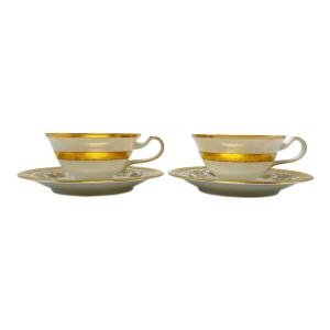 Noritake (ノリタケ) ジョージアンパレス カップ&ソーサー2Pセット