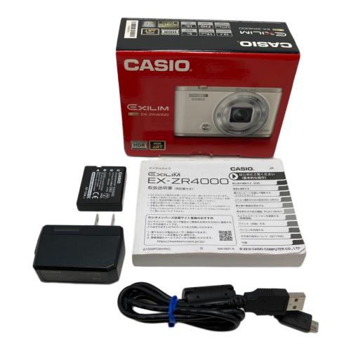 CASIO (カシオ) HIGH SPEED EXILIM EX-ZR4000 コンパクトデジタルカメラ EX-ZR4000