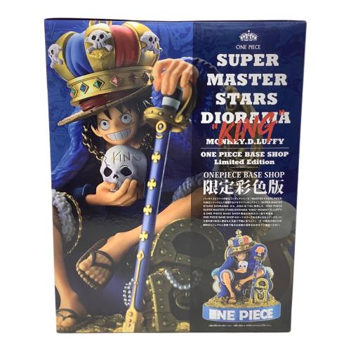 BANDAI(バンダイ) ONE PIECE SUPER MASTER STARS DIORAMA "KING" MONKEY.D.LUFFY ONE PIECE BASE SHOP Limited Edition フィギュア