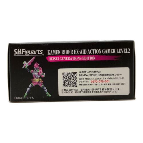 BANDAI(バンダイ) S.H.Figuarts 仮面ライダーエグゼイド アクションゲーマーレベル2 平成ジェネレーションズエディション フィギュア
