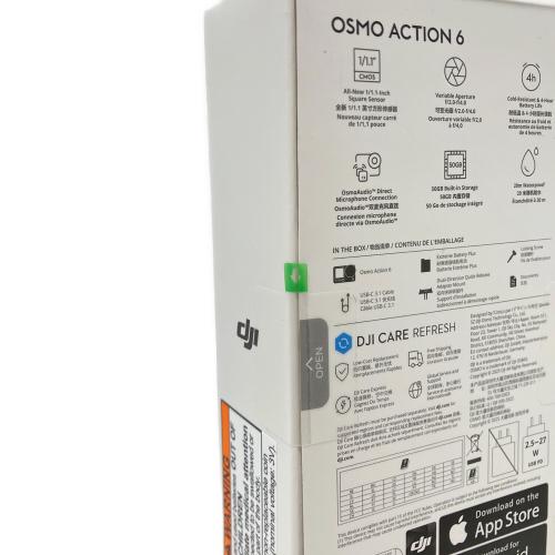 DJI (ディー・ジェイ・アイ) OSMO ACTION 6 ビデオカメラ OA6J01