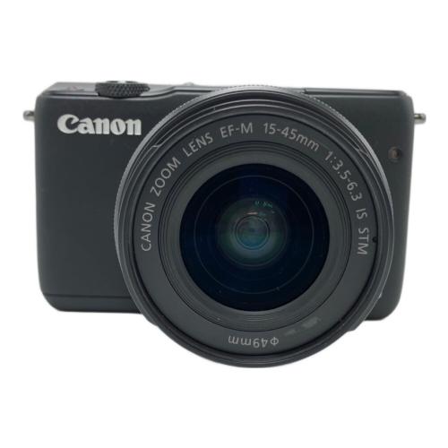 CANON (キヤノン) EOS M10 ミラーレス一眼カメラ EOSM10BK-WZK