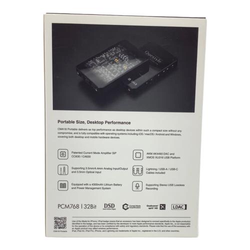 Questyle (クエスタイル) CMA18 portable ヘッドホンアンプ CMA18P