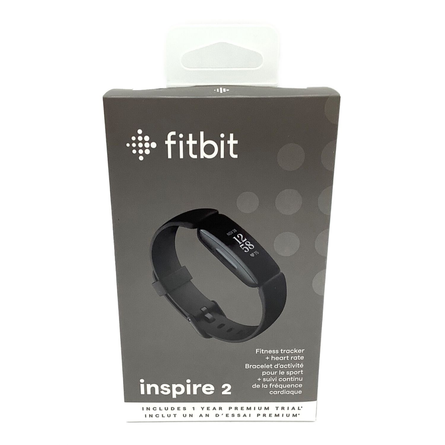 新品未使用 Fitbit INSPIRE HR BLACK - 腕時計(デジタル)