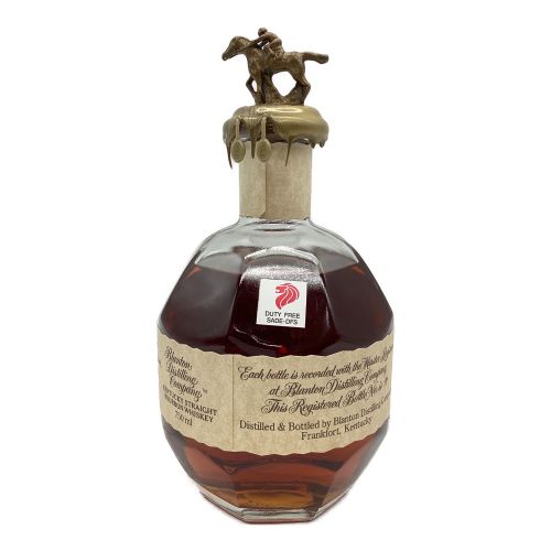 バーボン 750ml Blanton's SINGLE BARREL BOURBON 未開封