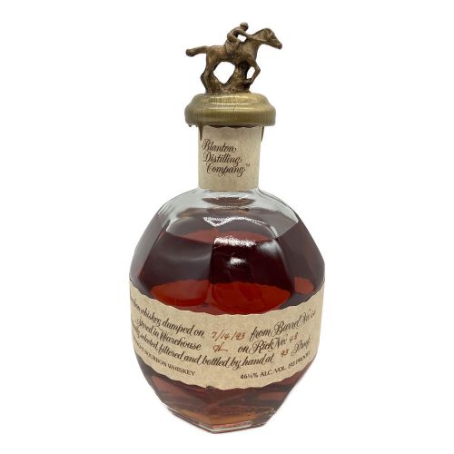 バーボン 750ml Blanton's SINGLE BARREL BOURBON 未開封