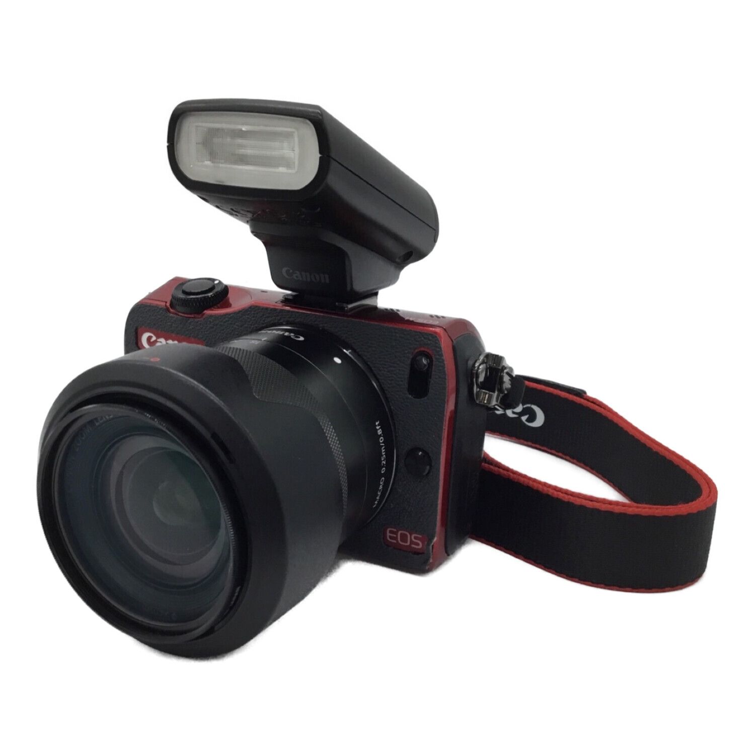 デジタル一眼カメラ EOS M ダブルレンズキット [ブラック] - カメラ