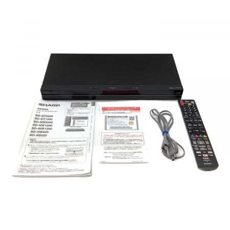 SHARP (シャープ) Blu-rayレコーダー BD-NT2200 2018年製 3番組 2TB 9111343