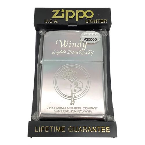 ZIPPO (ジッポ) ドームケース入ウィンディドール付ジッポー 未着火