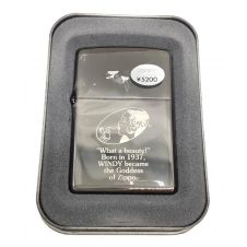 ZIPPO (ジッポ) ウィンディージッポー 1998年製 ブラック×ゴールド ※未