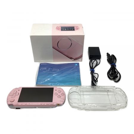 SONY (ソニー) PSP ブロッサムピンク 動作確認済 バッテリー状態不明 PSP-3000 -