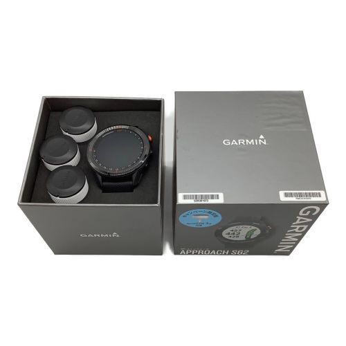 GARMIN (ガーミン) ゴルフGPSナビ ブラック APPROACH S62 箱/充電