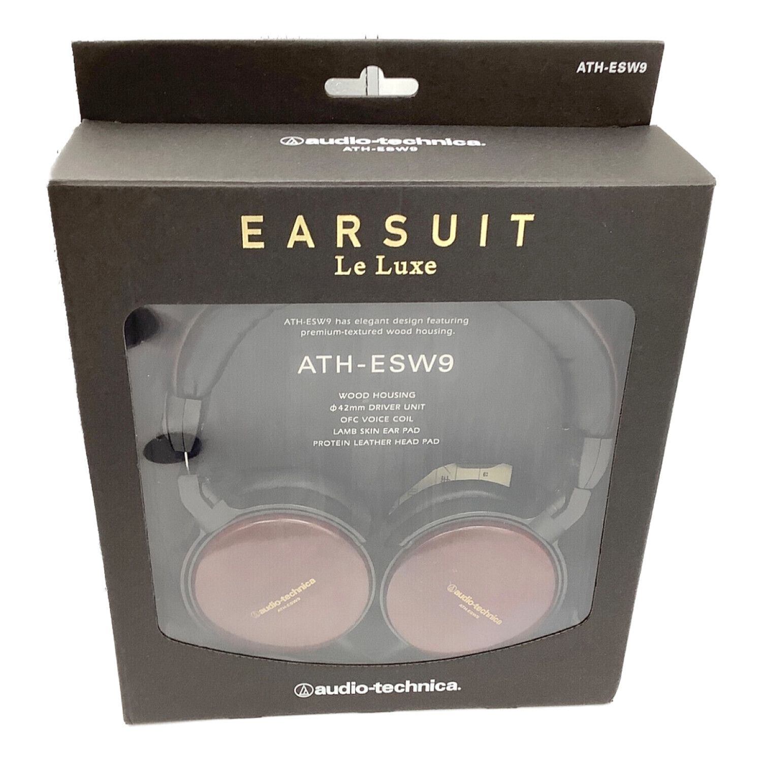 audio-technica (オーディオテクニカ) ヘッドホン 合皮劣化有 ATH-ESW9