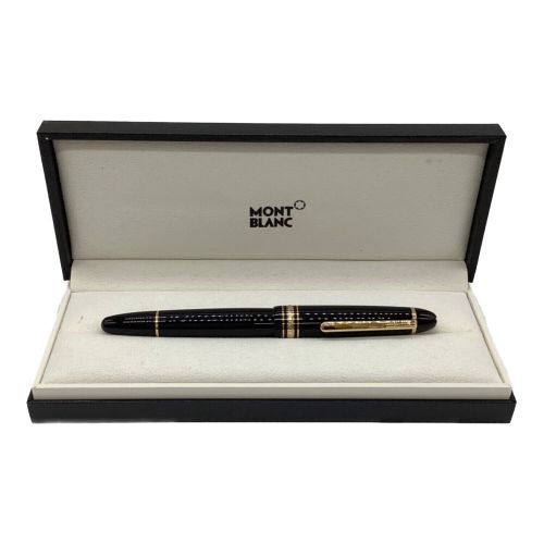 MONTBLANC (モンブラン) 万年筆 マイスターシュティック ル・グラン キズ有 ペン先:14金(Au585刻印) ケース・ギャランティ付