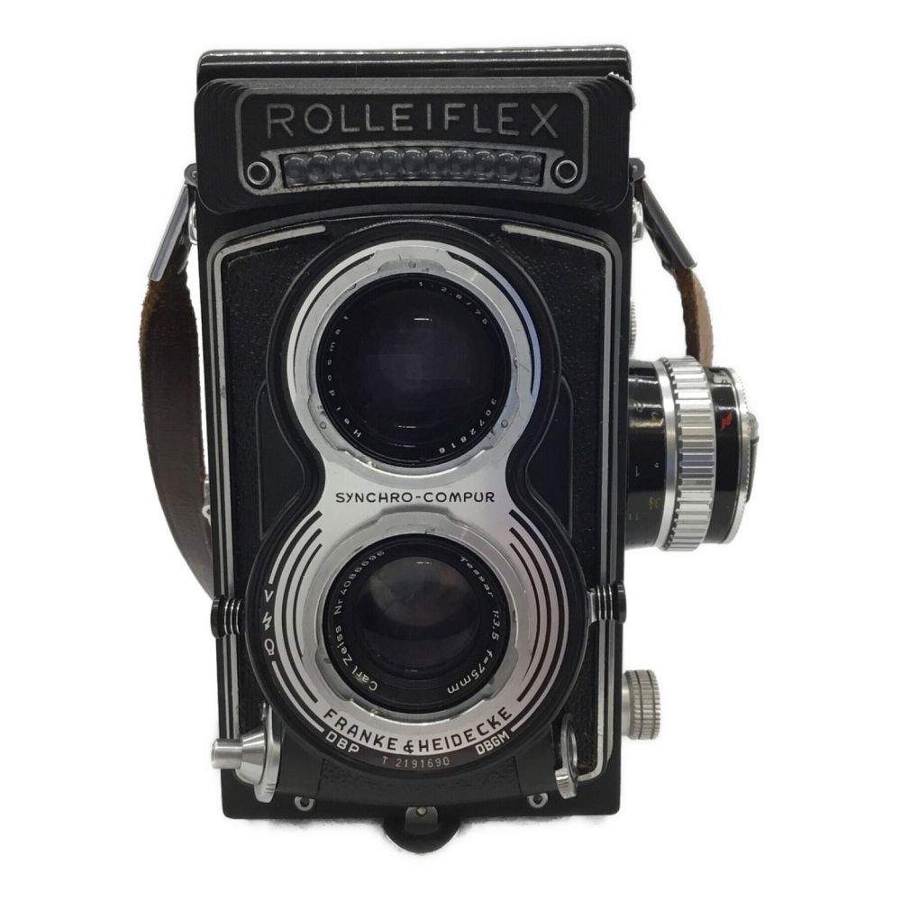 ROLLEI 2眼レフカメラ Rolleiflex T Carl Zeiss Tessar 75mm F3.5 動作