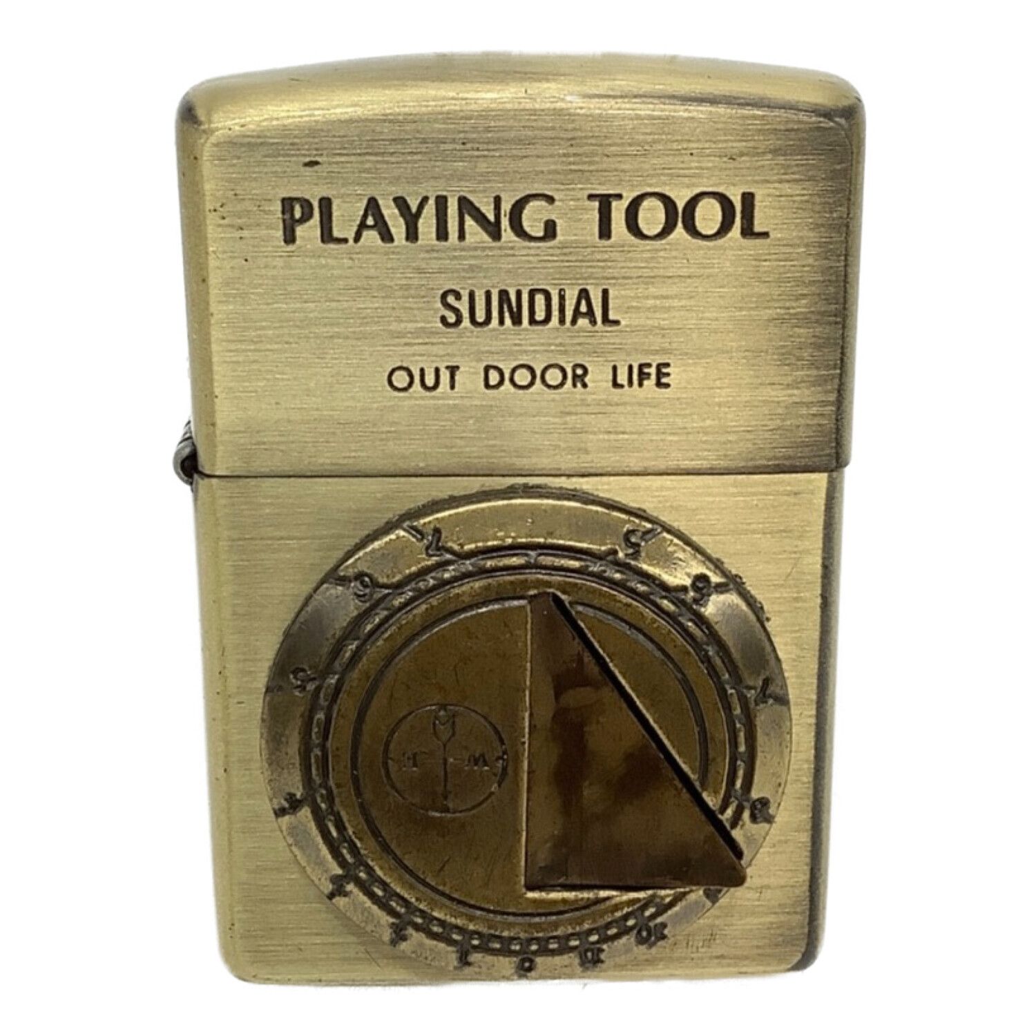 ZIPPO (ジッポ) SUNDIAL 日時計 PLAYING TOOLシリーズ ブラス古