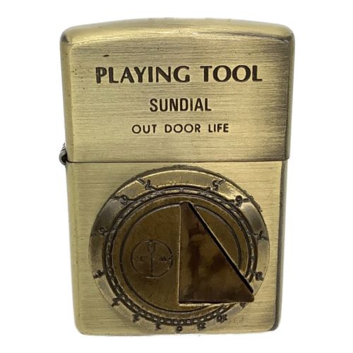 ZIPPO (ジッポ) SUNDIAL 日時計 PLAYING TOOLシリーズ ブラス古美加工