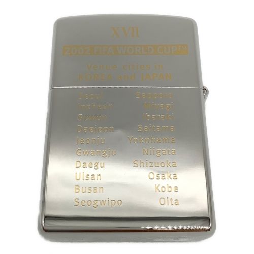 幻想的 【未使用品】zippo 2002年 サッカー日韓ワールドカップ 横浜