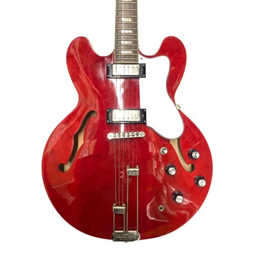 EPIPHONE (エピフォン) セミアコースティックギター Riviera Rei(CH)  チェリーレッド 2009年製