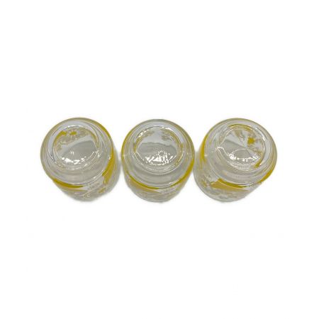 東洋ガラス TOYO GLASS (トウヨウガラス) レトログラスセット レモン柄 デッドストック　長期保管品 箱付 6Pセット