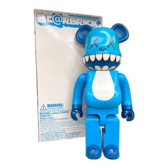 MEDICOM TOY (メディコム・トイ) BEAR BRICK 1000％ LTD013 限定3500 ※ヤケ・キズ・脚不動 @ KAWS CHOMPERS a-nation