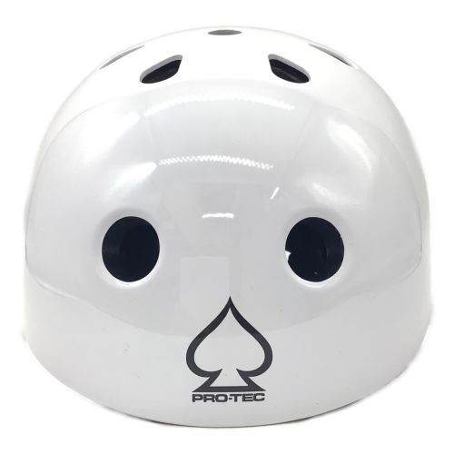 PROTEC (プロテック) ヘルメット ホワイト Lサイズ(58-60cm) スケート 