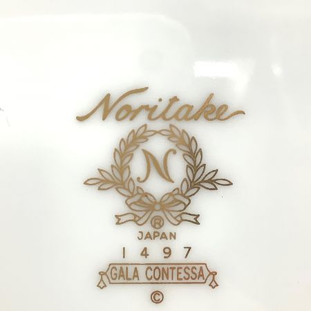 Noritake (ノリタケ) プレート 18cm GALA CONTESSA ガラコンテッサ 6Pセット