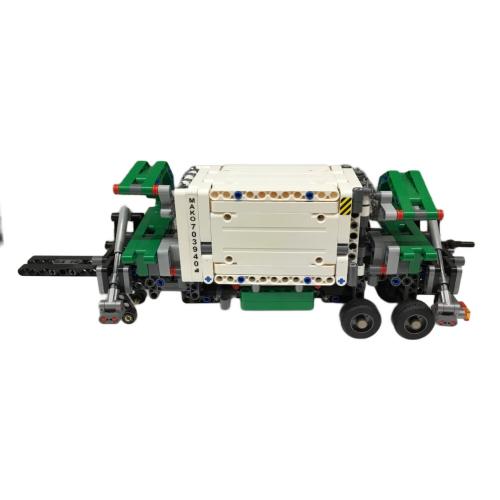 コンテナ付トラッククレーン テクニックブロック ジャンク品