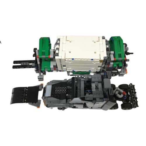 コンテナ付トラッククレーン テクニックブロック ジャンク品