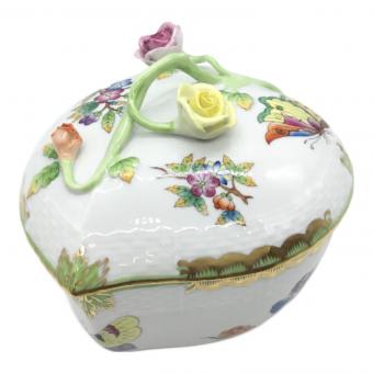 Herend (ヘレンド) ボンボニエール キャンディポット 本体のみ ヴィクトリアブーケ