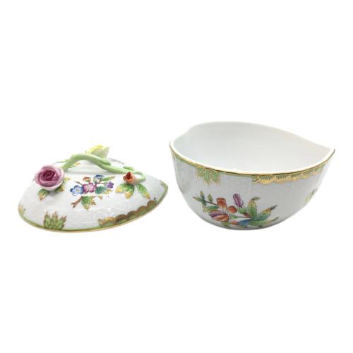 Herend (ヘレンド) ボンボニエール キャンディポット 本体のみ ヴィクトリアブーケ