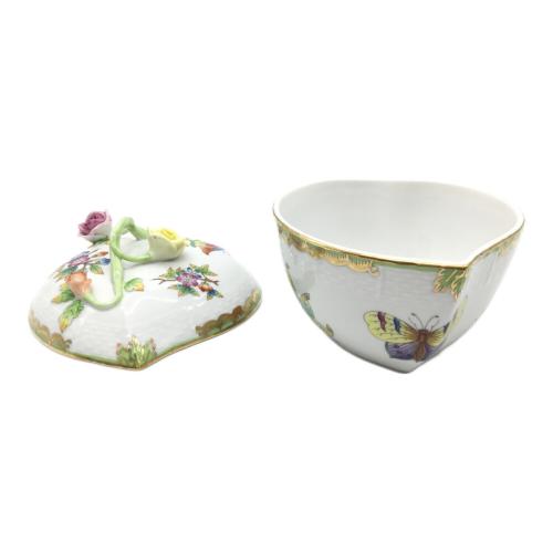 Herend (ヘレンド) ボンボニエール キャンディポット 本体のみ ヴィクトリアブーケ