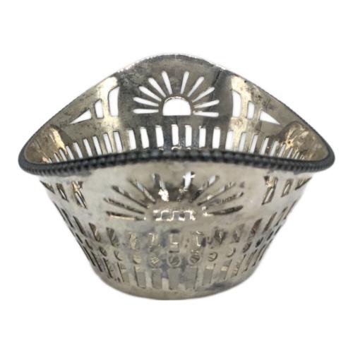 オランダシルバー ヴィンテージ銀製ボンボンバスケット 1972年製 約49g 箱付