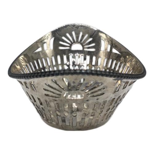 オランダシルバー ヴィンテージ銀製ボンボンバスケット 1972年製 約49g 箱付