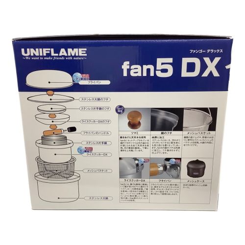 UNIFLAME (ユニフレーム) クッカー セット fan5DX 未使用品