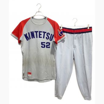 RAWLINGS (ローリングス) 近鉄バファローズ ビジターユニフォーム セットアップ  福島明弘 背番号52 実使用品 グレーxレッド