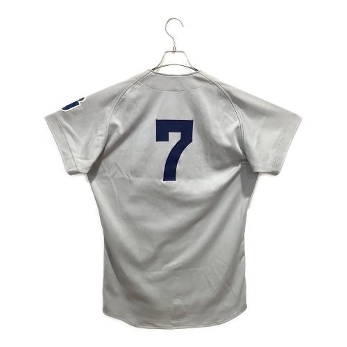 DESCENTE (デサント) 慶應義塾大学 硬式野球部 ユニフォーム 1997年 背番号7 実使用品 グレー