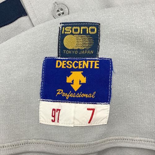DESCENTE (デサント) 慶應義塾大学 硬式野球部 ユニフォーム 1997年 背番号7 実使用品 グレー