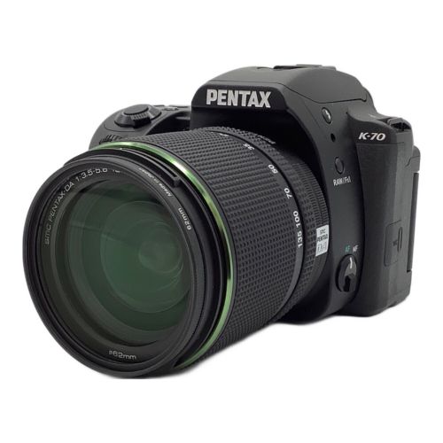 PENTAX (ペンタックス) デジタル一眼レフカメラ K-70 18-135WR キット ブラック 箱付・付属品完品