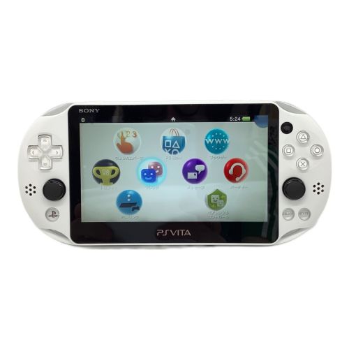 SONY (ソニー) PSVITA Wi-Fiモデル グレイシャー・ホワイト PCH-2000ZA22