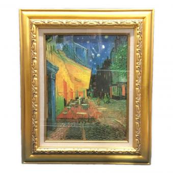 フィンセント・ファン・ゴッホ 銀座トップアート 立体複製画「夜のカフェテラス」