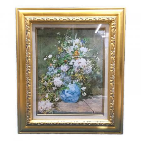 立体複製画「春の花」ピエール・オーギュスト・ルノワール 銀座トップ